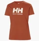 Футболка Helly Hansen Logo T-Shirt Orange 34112-179 S - изображение 1