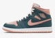 Кроссовки Air Jordan 1 Mid Green/Pink Bq6472-308 37.5 - изображение 3