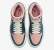 Кроссовки Air Jordan 1 Mid Green/Pink Bq6472-308 37.5 - изображение 5