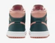 Кроссовки Air Jordan 1 Mid Green/Pink Bq6472-308 37.5 - изображение 6