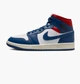 Кроссовки Air Jordan 1 Mid Blue/White BQ6472-146 38 - изображение 1