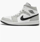 Кроссовки Air Jordan Wmns 1 Mid White/Grey BQ6472-015 39 - изображение 1