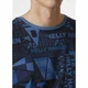 Футболка Helly Hansen Newport T-Shirt Black/Blue 34303-585 M - изображение 4