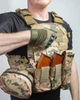 Плитоноска жилет тактический MOLLE мультикам военная армейская - изображение 2
