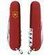Складаний ніж Victorinox Spartan Mat 12 функцій для активних людей стильний червоний із жовтим логотипом - зображення 3