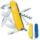 Складаний ніж Victorinox Climber багатофункціональний для туризму та активного відпочинку жовто-синій - зображення 2