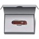 Складной нож Victorinox Classic SD Alox для повседневного использования коричневый рифленый 5 функций - изображение 5
