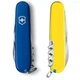 Складаний ніж Victorinox Camper синьо-жовтий для активного відпочинку та подорожей багатофункціональний компактний - зображення 5