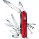 Складаний ніж Victorinox Huntsman 15 функцій для активного відпочинку кемпінгу та подорожей червоний напівпрозорий - зображення 2