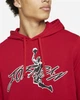 Худи Air Jordan Mens French Terry Pullover Hoodie Red Dj0634-687 L - изображение 4