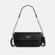 Жіноча шкіряна сумка Coach Hailey Flap Bag pebbled leather чорна - зображення 1