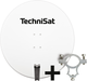 Antena satelitarna TECHNIDISH SATMAN 850 PLUS + uchwyt mocujący LNB White  (4019588785441) - obraz 1