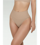 Безшовні жіночі трусики Hi-leg Shapewear - Giulia - HI-LEG SHAPEWEAR - XXL - Nude - зображення 1
