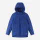 Подростковая зимняя лыжная пуховая длинная термо куртка для мальчика Reima Villinki 5100271A-6900 164 см Синяя (6438557026954) - изображение 3