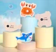 Деревянная игра "Магнитная рыбалка квадартная" - 31 элемент, две удочки - изображение 5