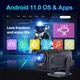 Портативный Мини Проектор для Дома Magcubic HY320 Full HD 1080P 390 ANSI с Android 11.0 и WiFi для Домашнего Кинотеатра - изображение 2