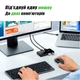 Коммутатор KVM USB 3.0 Switch Box 4 in 2 с Переключателем на 2 Компьютера - изображение 5