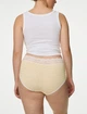 Набор кружевных трусиков Marks&Spencer миди High rise shorts 8(36) 5 шт sunshine lace 0182 - изображение 3