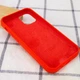 Чохол Silicone Premium case MagSafe з захистом камери та дисплея для iPhone 12 Pro Max red - изображение 2