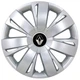 Автомобильные колпаки на колеса RENAULT R16 №411 SJS серебристые комплект 4шт TR0058125 - изображение 1