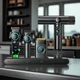 Професійний набір VGR Pro STEPLESS 4 в 1 машинка для стрижки тример шейвер фен барберський комплект з BLDC мотором LED дисплеєм насадками кейсом іонізацією та автономною роботою для салону і домашнього догляду - зображення 6