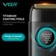 Професійний набір VGR Pro STEPLESS 4 в 1 машинка для стрижки тример шейвер фен барберський комплект з BLDC мотором LED дисплеєм насадками кейсом іонізацією та автономною роботою для салону і домашнього догляду - зображення 7