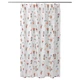 Шторка для ванной IKEA (ИКЕА) ROSENFIBBLA 180x200см белый (003.247.97) - изображение 1