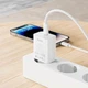 Адаптер сетевой HOCO Type-C to Lightning Benefit single port charger set C143A |1Type-C, 3A/20W, PD/QC| Black - изображение 7