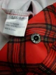 Сорочка чоловіча SikSilk короткий рукав S Червона у клітинку - изображение 5