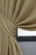 Комплект штор коротких VR-Textil Лен Мешковина № 673ш Капучино 130х170 см 2 шт (35-0016) - изображение 4
