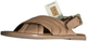 Sandaly damskie skorzane Geox D35SDE000TU-C8156 37 24 cm Bezowe (8056206044128) (955555909477869) - Outlet - obraz 4