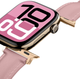 Ремінець AMAZINGTHING Class Band для Apple Watch 45 / 46 / 49 мм Pink (4896238001256) - зображення 7
