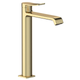 Змішувач для умивальника Mixxus Premium DALI 001 NUT HIGH Brushed Gold (MI6763) - зображення 1