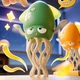 Музыкальный осьминог интерактивная игрушка Tummy Time Octopus Танцующий Осьминог - изображение 2