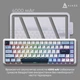 Клавіатура механічна бездротова Ajazz AK680 Max (8+8K) Magnetic Switch White (AK680-M-BWD-A) - изображение 5