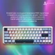 Клавіатура механічна бездротова Ajazz AK680 Max (8+8K) Magnetic Switch White (AK680-M-BWD-A) - изображение 2