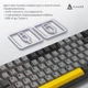 Клавіатура Ajazz AK820 MAX Magnetic Switch Black (AK820MAX-WM-BGY) - зображення 6