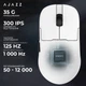 Ігрова бездротова миша Ajazz AJ159P MC Bluetooth/2.4 ГГц до 12000 dpi з магнітною станцією White (AJ159P-MC-W) - зображення 6