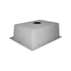 Кухонная мойка c дозатором и корзинкой Lidz H6050B PVD 3.0/1 мм Brush, 600х500/215 мм, черная сталь - изображение 12