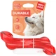 Іграшка для собак WAUDOG Fun Durable Кістка, термопластична гума, 200 мм, червоний - зображення 2