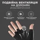 Фитнес перчатки для спорта турника тренировок велосипеда Vilico унинсекс для тренажерного зала тяжелой атлетики спортзала защитные дышащие нескользящие ударостойкие универсальные велоперчатки короткие пальцы Черные 66_7_M_1 - изображение 4