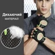 Рукавички велоперчатки для спорту турніка залу GDragon Sport спортивні без пальців велосипедні для фітнесу бігу тренувань спортзалу підтягування нековзні Чорні 66_12_S_1 - зображення 6