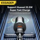 Автомобильное мини зарядное устройство 30 Вт Essager Shang Rul mini USB-A +Type C в прикуриватель 12|24V быстрая зарядка PD 3.0+QC4.0 - изображение 6