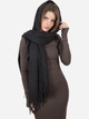 Палантин SumWin Yh-Fashion 2803-15 Черный - изображение 2