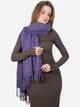 Палантин SumWin Yh-Fashion 2803-41 Темно фіолетовий - зображення 1