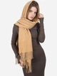 Палантин SumWin Yh-Fashion 2803-07 Темно-бежевый - изображение 2