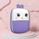 Aparat cyfrowy dla dzieci Hurtel Mini Thermal Printer for Kids with Camera and Camcorder Purple (5907769364426) - obraz 2