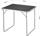 Stół kempingowy Nils Camp NC3401 składany 80 x 60 x 70 cm Ciemnoszary (5908261681677) - obraz 7