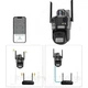 Потрійна IP-камера з нічним баченням XPRO Rotation P12 (234573632_2322) - изображение 5