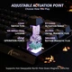 Механічна клавіатура на магнітних світчах Attack SHARK X68 HE Rapid Trigger, 68 key PBT, RGB, Win,Mac OS, BLACK/ЧОРНА (X68HE-B) - изображение 3